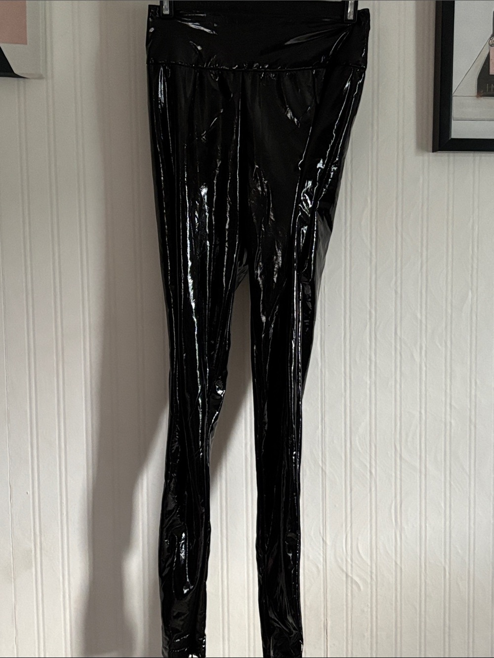 Meshki Patent Skinny Leg Pants